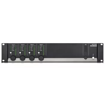 AUDAC MTX48 äänenvahvistin kotikäyttöön musta 80 dB SNR 20-20000 Hz