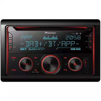 Pioneer FH-S820DAB -automediasoitin musta 200 W Bluetooth