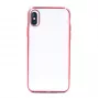 Puhelinkotelo Devia Soft case Glitter iPhone XS/X 5.8 -puhelimelle, TPU, punainen