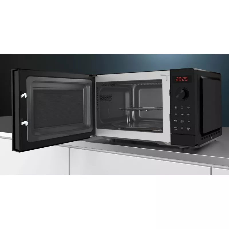 Siemens iQ300 FE023LMB2 mikroaaltouuni musta solo-mikroaaltouuni pöytämalli 20 l 800 W