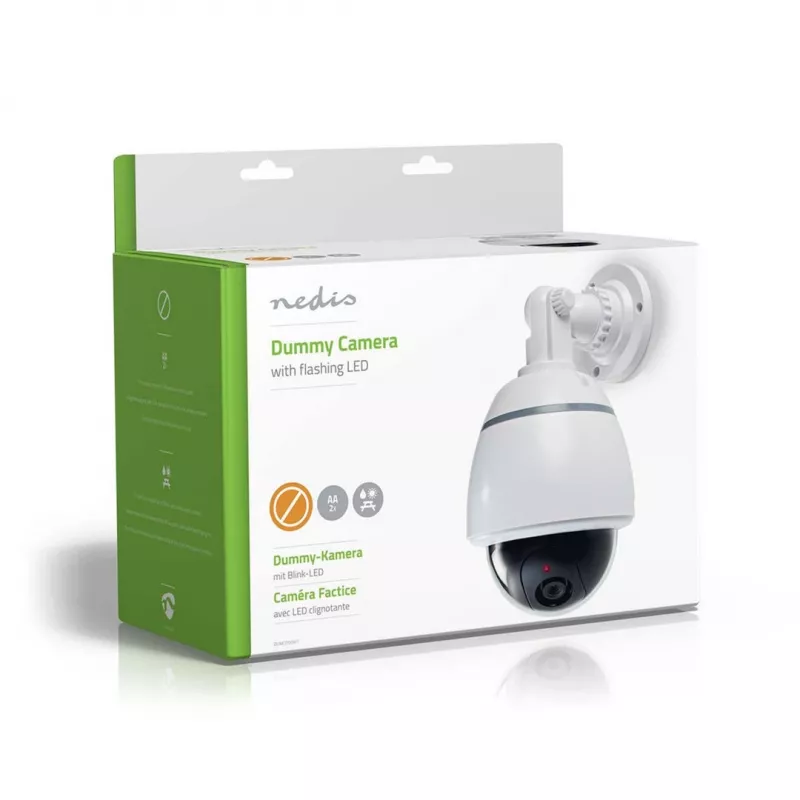Nedis DUMCD50WT dummy-valvontakamera valkoinen dome