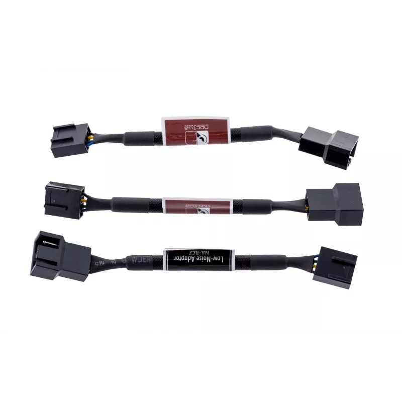 Noctua NA-SRC7 hiljaisen käynnin sovitinsarja 4-pin PWM -tuulettimille (3 kpl)