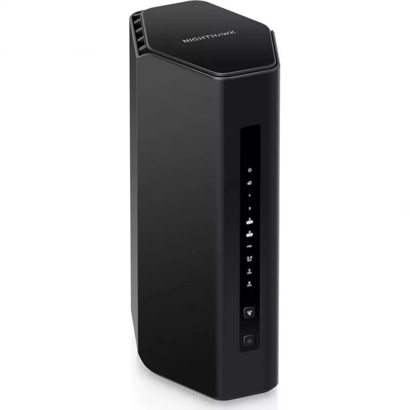 NETGEAR Nighthawk RS300 WLAN-reititin Gigabit Ethernet tri-band (2,4 GHz / 5 GHz / 6 GHz) musta