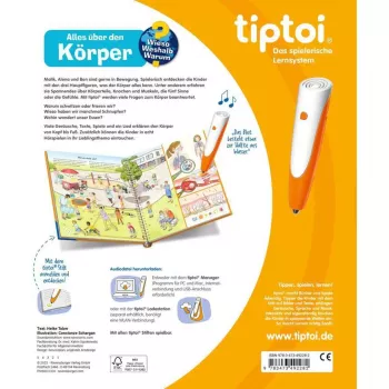 tiptoi Wieso? Weshalb? Warum? Alles über den Körper, oppikirja