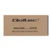 Qoltec 53036 AGM-akku | 12V | 24Ah | max 360A