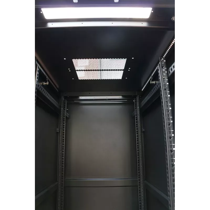 Vapaasti seisova kaappi Extralink rack-kaappi 42U 600x1000 musta