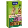 Pikkueläinten herkku Vitakraft 25227 — kanin viinirypäle, hedelmä, vihannes & saksanpähkinä -sekoitus, 160 g