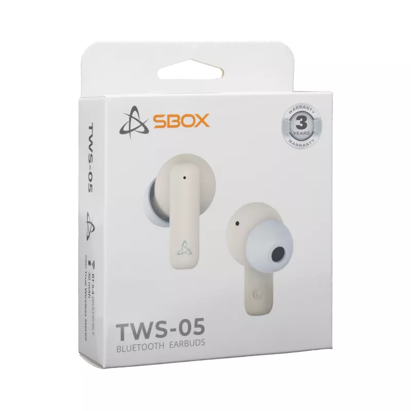 Kuulokkeet SBOX EB-TWS05 beige