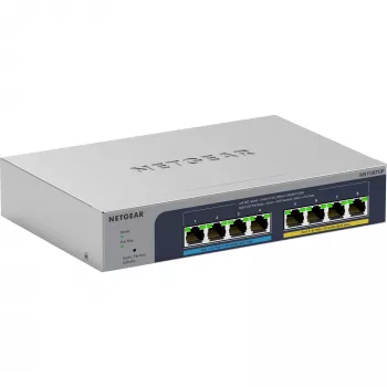 NETGEAR MS108TUP hallitsematon L2 2.5G Ethernet (100/1000/2500) Power over Ethernet (PoE) harmaa