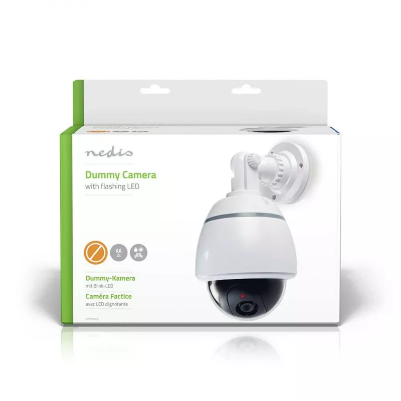Nedis DUMCD50WT dummy-valvontakamera valkoinen dome