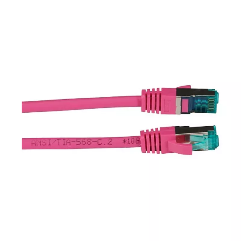 EFB-Elektronik RJ45-verkkokaapeli Cat.6A S/FTP LSZH magenta 2m valmistaja: EFB Elektronik (MK6001.2MA)