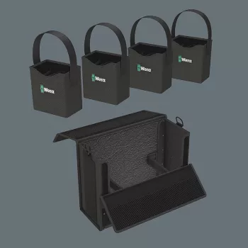 Wera 05004357001 työkalujen kovakuorinen laukku