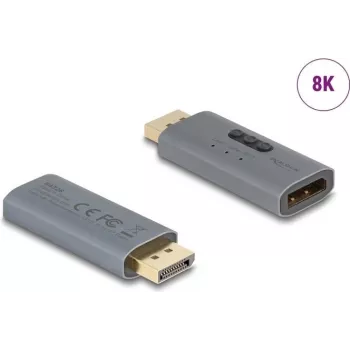 DeLOCK 64328 kaapelisovitin DisplayPort antrasiitti