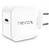 nevox 20W USB-C PD laturi valkoinen verkkovirtalaite