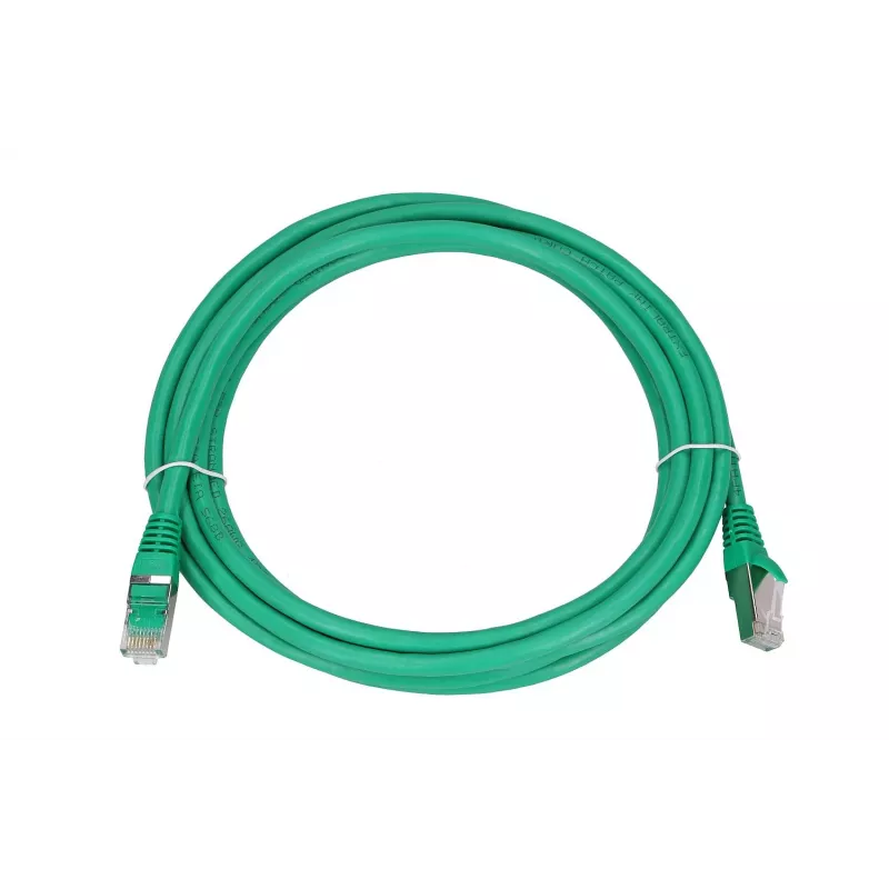 Verkkokaapeli Extralink LAN patchkaapeli Kat.6 RJ-45 Cat6 3 m vihreä