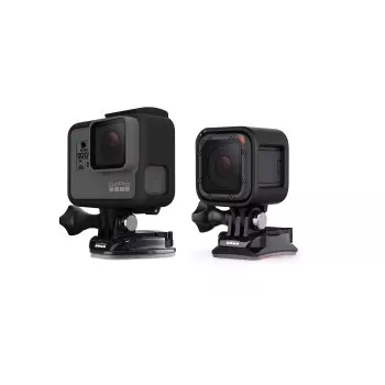 GoPro Curved + Flat Adhesive Mounts - kiinnitysjärjestelmä - liimakiinnitys - HD HERO, HERO+ LCD, HERO3, HERO4 Session, HERO6 Black, HERO7 Black, Silver, White