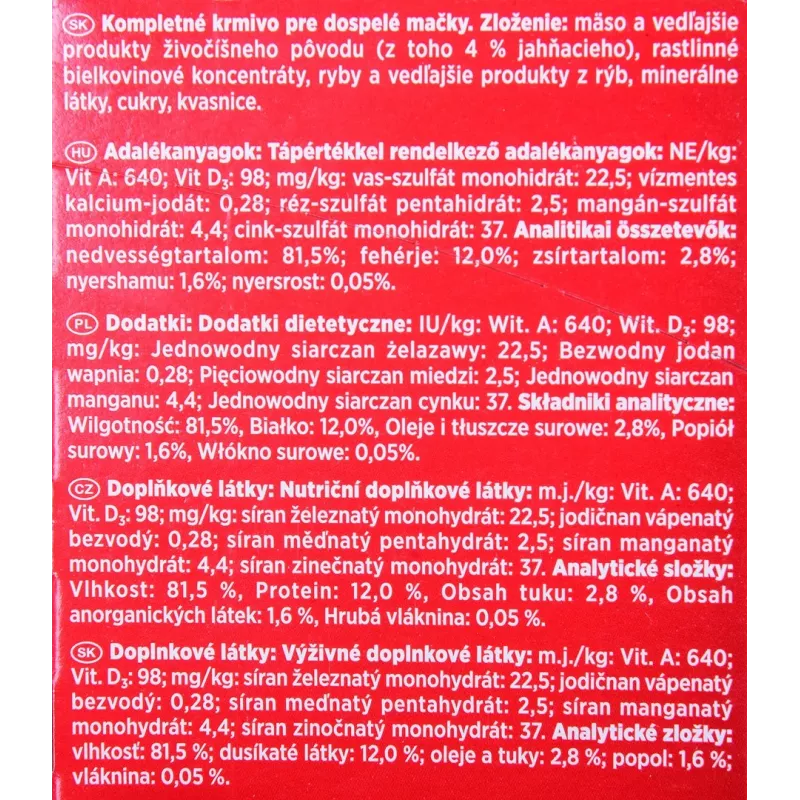 GOURMET Mon Petit Meat Mix - märkäruoka kissoille - 6 x 50 g