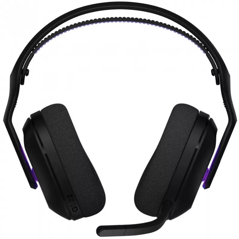 Logitech G G522 LIGHTSPEED langaton pelikuuloke LIGHTSYNC RGB mikrofoni ja laajennettu synkronoitu audio Triple-Konnektivität - LI