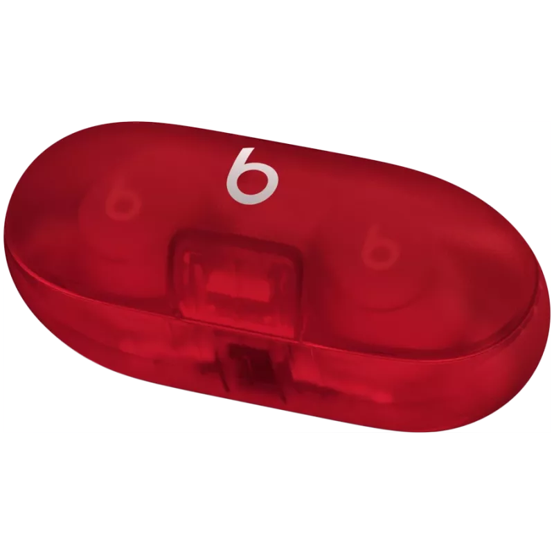 Beats Solo Buds - True Wireless -nappikuulokkeet - Transparent Red, malli A3151 A3150 A3152