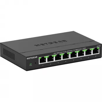 NETGEAR MS308 hallitsematon 2.5G Ethernet (100/1000/2500) musta