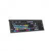 Logickeyboard ASTRA 2 DaVinci Resolve -näppäimistö Macille, täysikokoinen, langallinen USB, saksimekanismi, QWERTZ saksa, musta