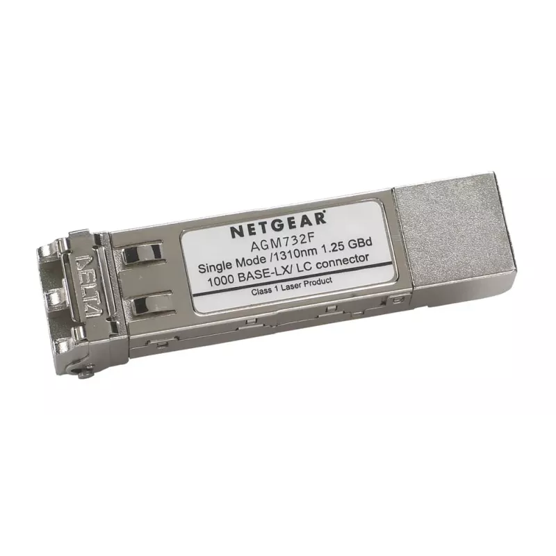 NETGEAR Fibre Gigabit 1000Base-LX (LC) SFP GBIC -moduuli – verkon lähetin-vastaanotin-moduuli