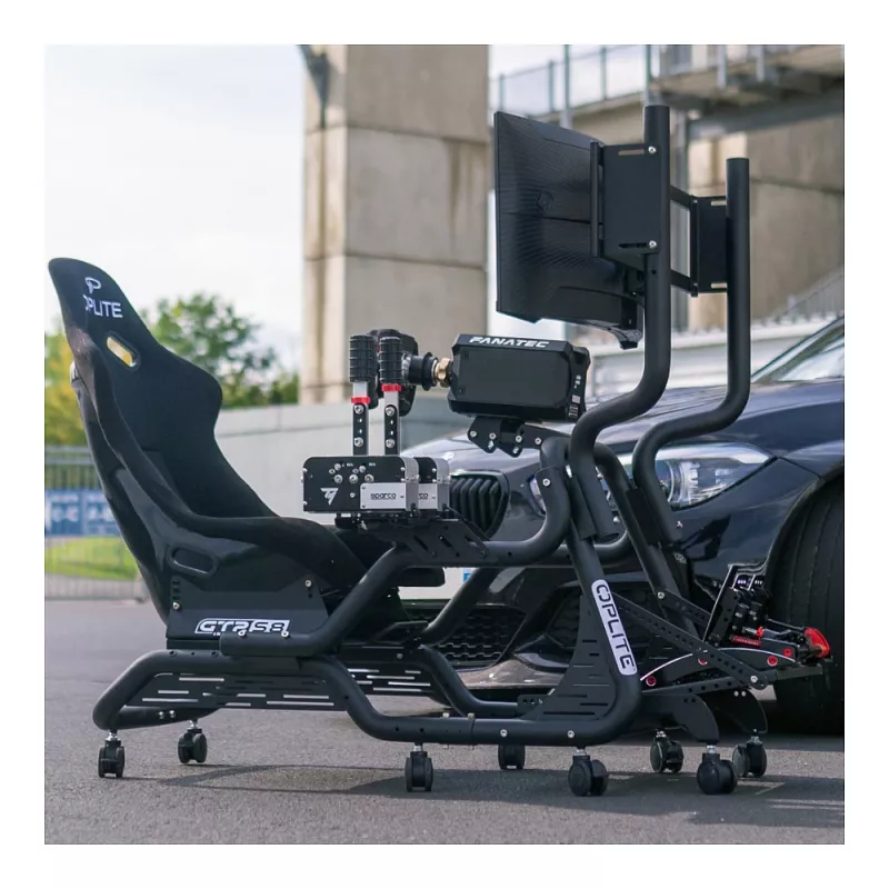OPLITE lukittavat ohjausrullat GTR S8/S8 Elite musta retail (OP-CW)