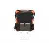 Ulkoinen HDD-kiintolevy Silicon Power Armor A30 (1TB; 2,5 inch; USB 3.2; 5400 kierr./min; oranssi-musta; SP010TBPHDA30S3K)