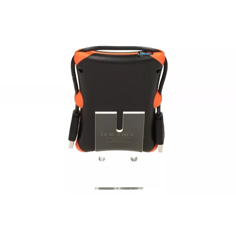 Ulkoinen HDD-kiintolevy Silicon Power Armor A30 (1TB; 2,5 inch; USB 3.2; 5400 kierr./min; oranssi-musta; SP010TBPHDA30S3K)