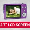 Agfa Photo DC8200 violetti + laukku + SD-kortti 16 GB