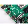 Raspberry Pi 4 Model B yhden piirilevyn tietokone, Broadcom BCM2711 1,5 GHz, 2 GB LPDDR4, vihreä