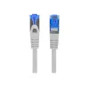 Verkkokaapeli LANBERG PCF6A-10CC-0150-S Cat6a S/FTP RJ-45 — 1,5 m, harmaa