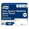 Taittopyyhepaperi Tork Xpress Multifold Universal H2, 2-kerroksinen, 23,4 x 21,3 cm (20 kpl)