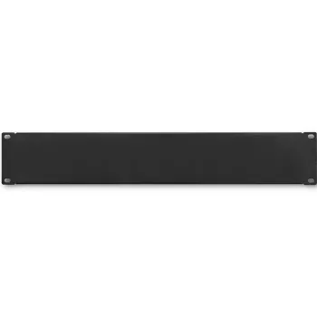 Qoltec 54512 19 inch rack-sokkelilevy, 2U, teräs