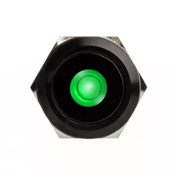 DimasTech PD220 vandalisuojattu 25 mm painonappi Blackline Dot RGB