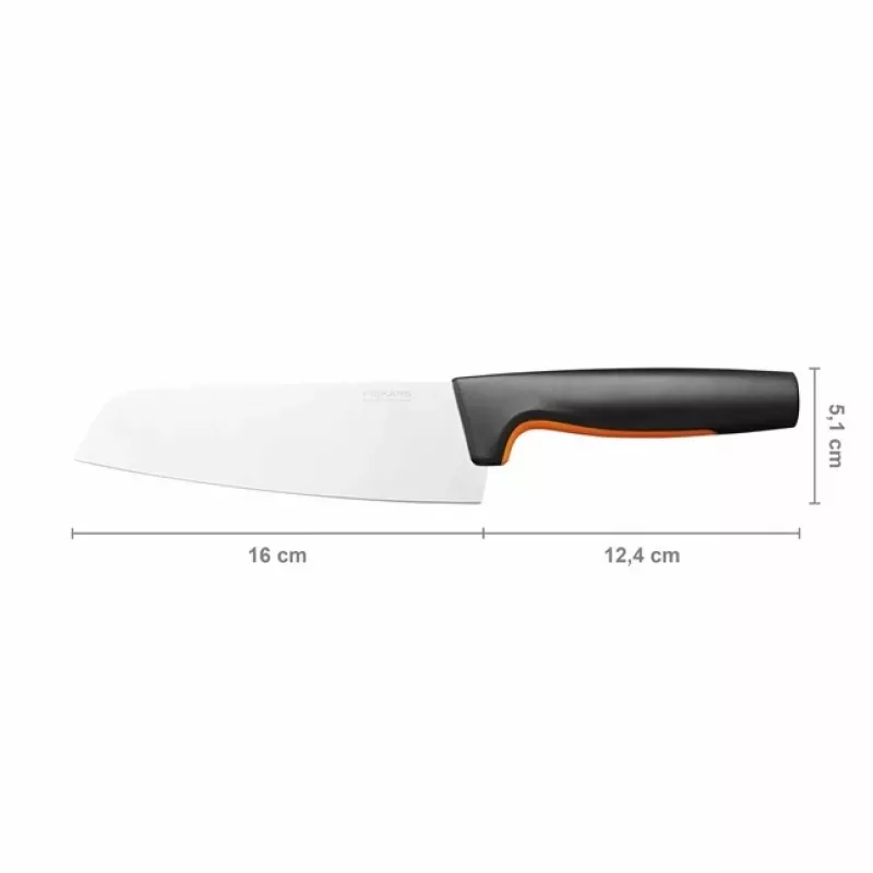 Fiskars 1057536 -keittiöveitsi ruostumaton teräs 1 kpl santoku-veitsi
