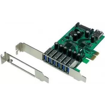 Renkforce 1195033 -PCIe USB 3.0 -ohjainkortti — 6 USB 3.0 -porttia + 1 sisäinen portti