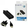 Videokaapeliadapteri LogiLink CV0060 musta