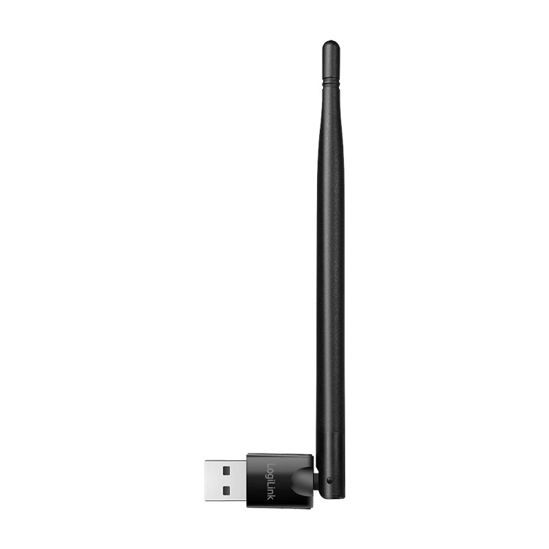 LogiLink USB - Bluetooth 5.3 -adapteri antennilla, musta kantama: 150 m, liitäntä: USB-A-uros, Bluetooth - 1 kpl (BT0067)