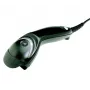 Honeywell Eclipse 5145, 1D, sarja (RS232), musta käsiskanneri, vähittäiskauppa, 1D, laser, 0-14cm lukuetäisyys, 72 skannausta/s, sis.: kaapeli (RS232), virtalähde (EU