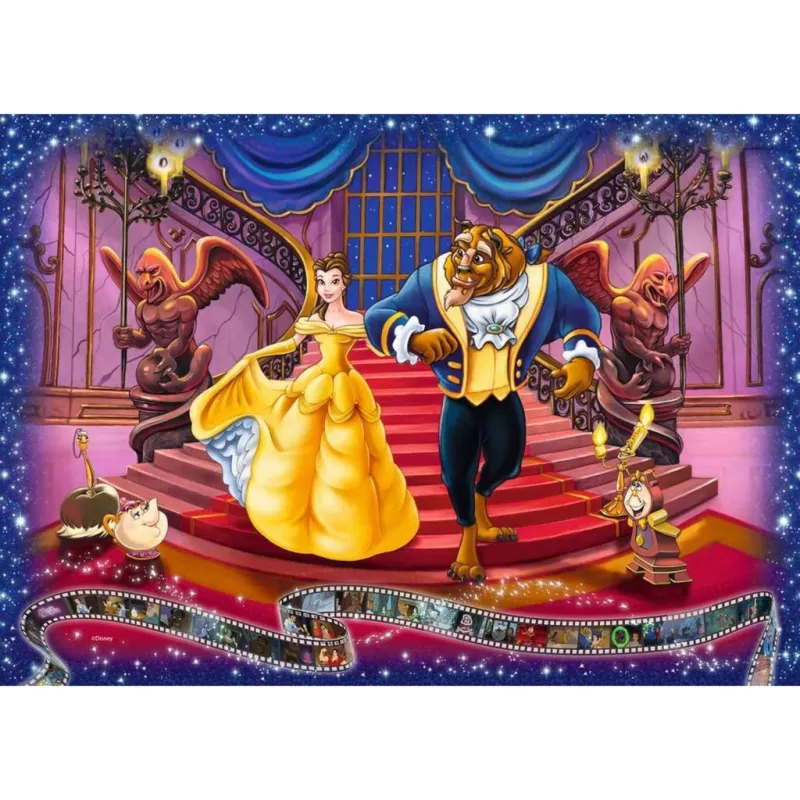 Palapeli Disney Collector's Edition - Kaunotar ja hirviö (1000 palaa)