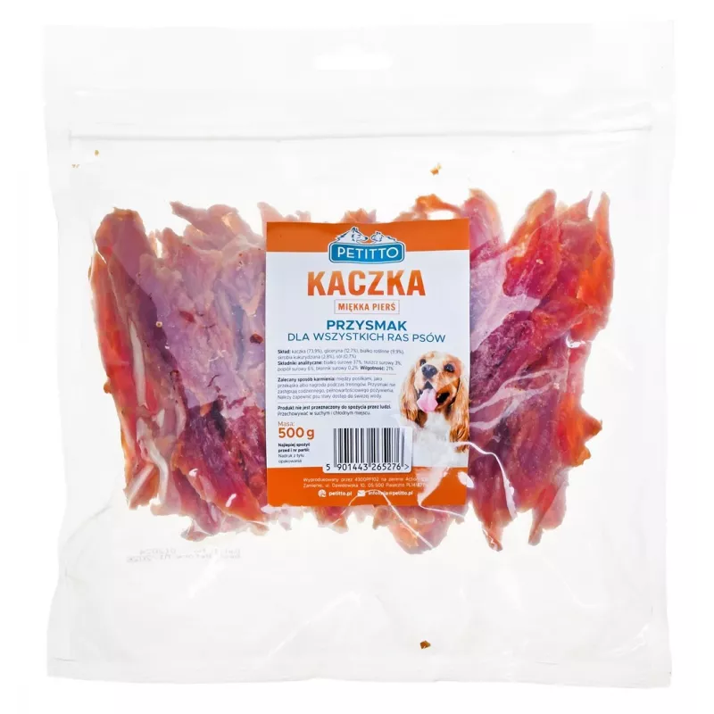 PETITTO pehmeä ankarrintafilee - koiranherkku - 500 g