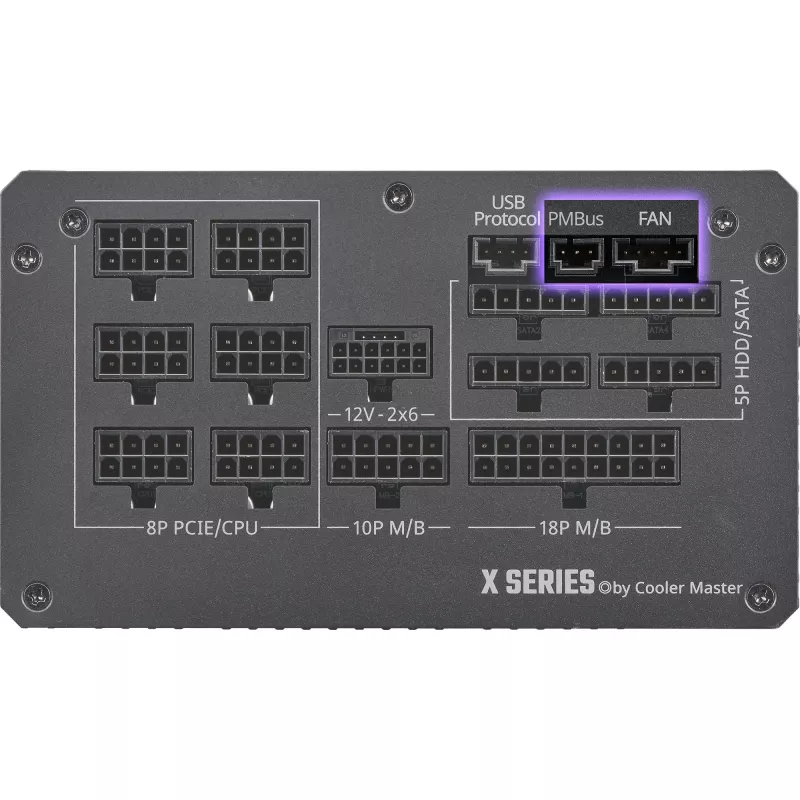 Cooler Master X Silent Edge Platinum 1100 MPS-B001-AZBP-NBEU tietokoneen virtalähde, 1100 W, 80 PLUS Platinum, ATX 3.1, modulaarinen, 12VHPWR, 20+4-pinninen, musta