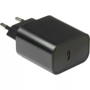 Laturi PD-2020, USB-C-laturi (musta, ilman kaapelia, PD 20 wattia, Quick-Charge 3.0)