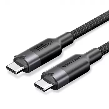 Vention USB 3.2 5A 10Gbps 1 m BK USB-C-C-kaapeli