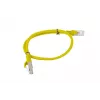 Lanberg PCU6-20CC-0050-Y Cat.6 UTP -patch-kaapeli, 0,5 m, keltainen, 10 kpl:n pakkaus