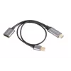 Adapteri HDMI(M)-DisplayPort(F) 4K 20 AD-HD-DP-0