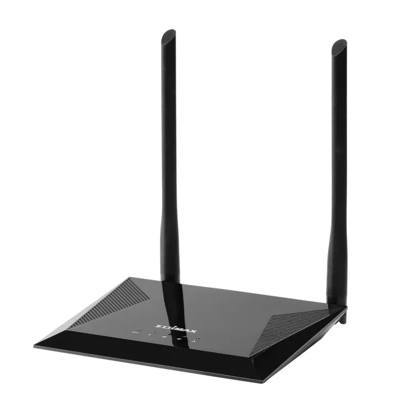 Edimax N300 langaton reititin Fast Ethernet yksikaista (2,4 GHz) musta