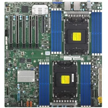 Supermicro - MBD-X13DAI-T-B - emolevy - E-ATX - DDR5 DIMM SATA 6 GB/s grafiikka LAN USB 3.2 USB 3.0 USB 3.0 VGA PCI-Express