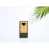 Man and wood -älypuhelinkotelo Samsung Galaxy Note 9:lle — bambumetsä musta